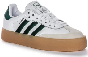 Adidas Sambae In White Green For Women