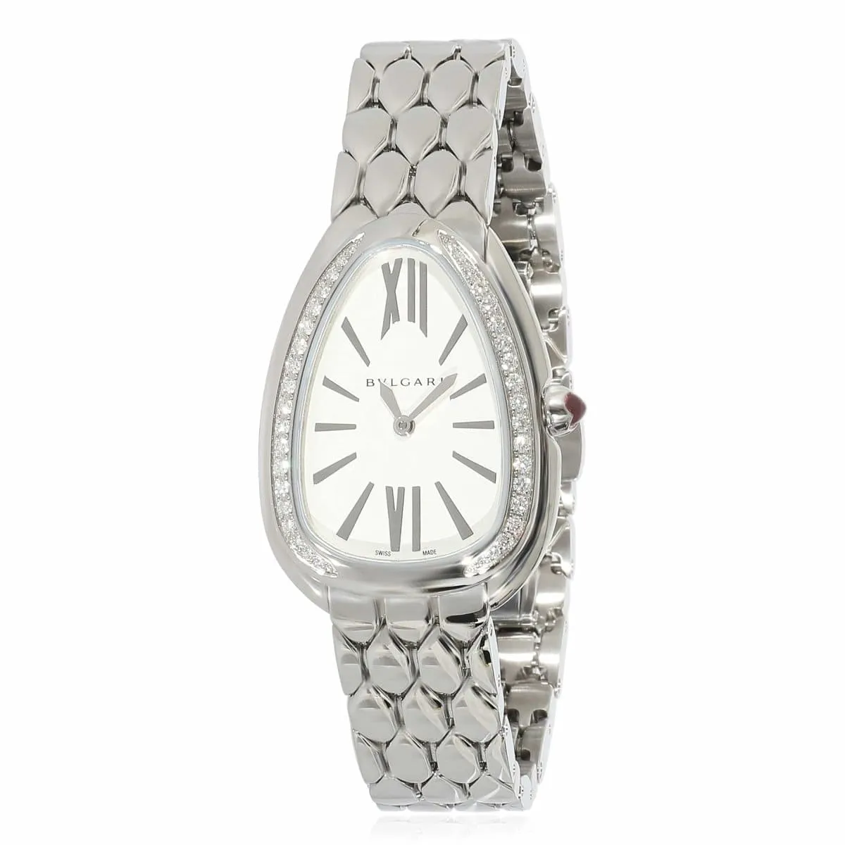 134097, BVLGARI Serpenti Seduttori 103361 Women's Watch in  Stainless Steel