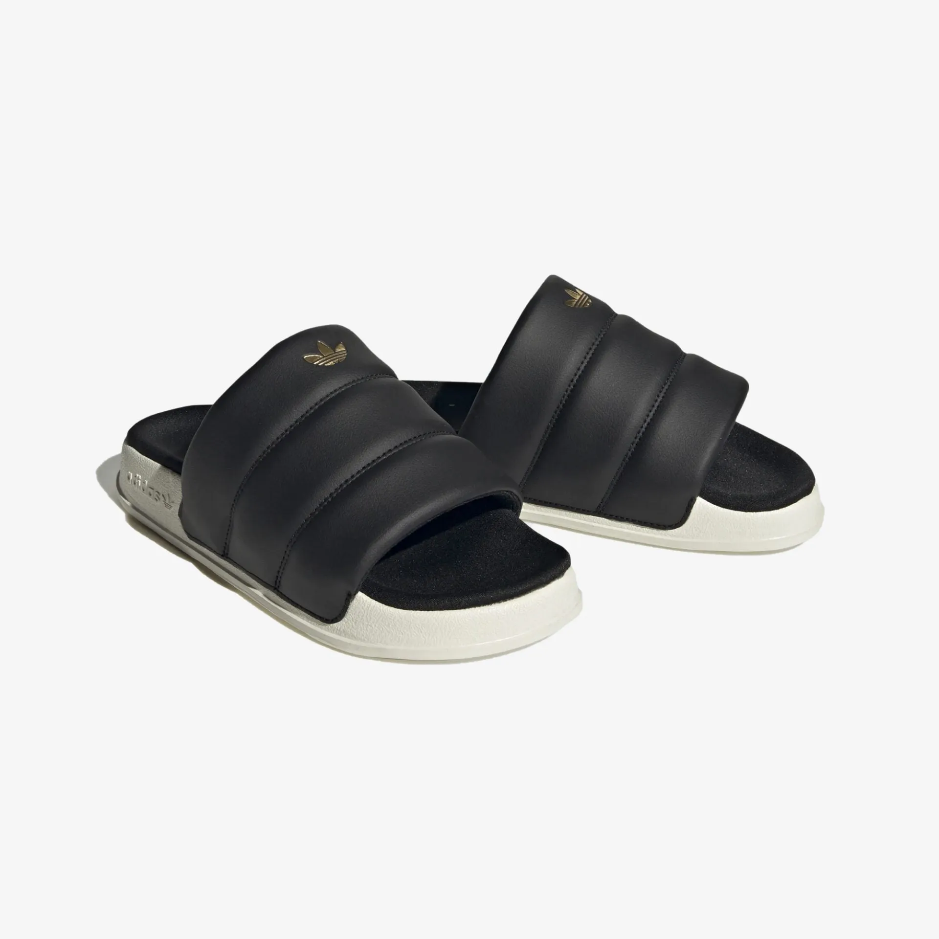 Adidas Originals | WMN'S ADILETTE ESSENTIAL  { BLACK/WHITE