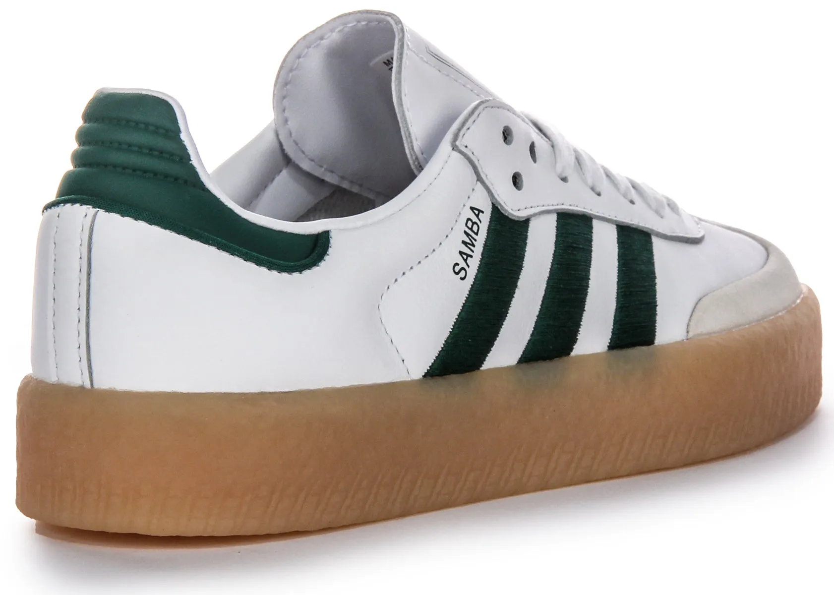 Adidas Sambae In White Green For Women