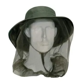 Adjustable Boonie Hat With Mosquito Netting - Olive Drab