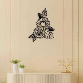 Attractive Flower Metal Wall Art