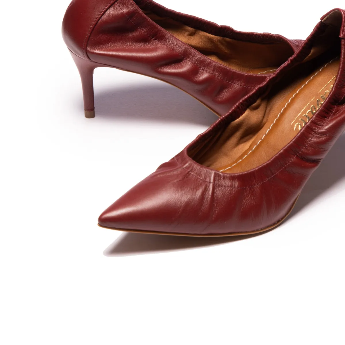 Bethy Bordeaux Leather