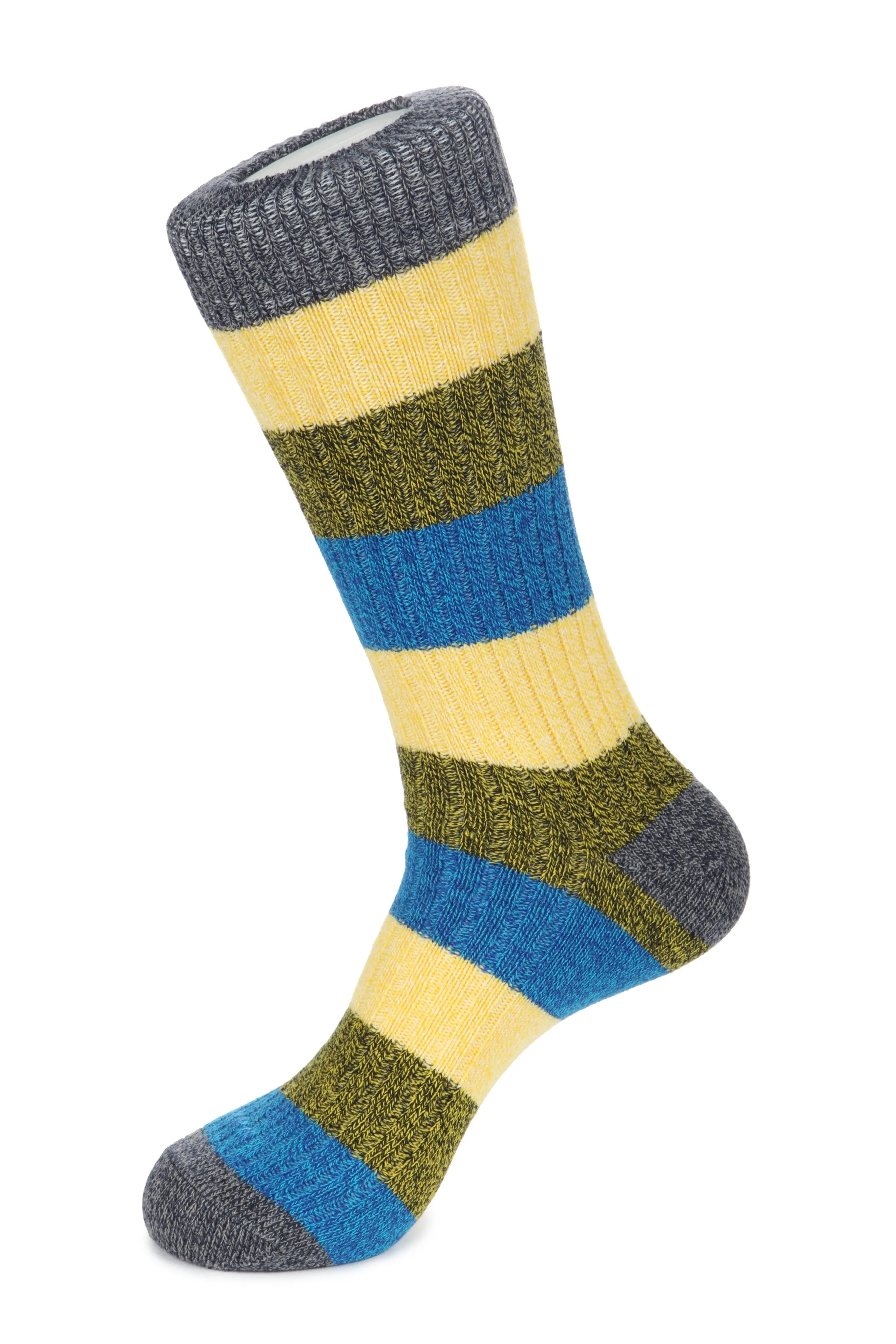 Boot Sock Melange Basic Stripe