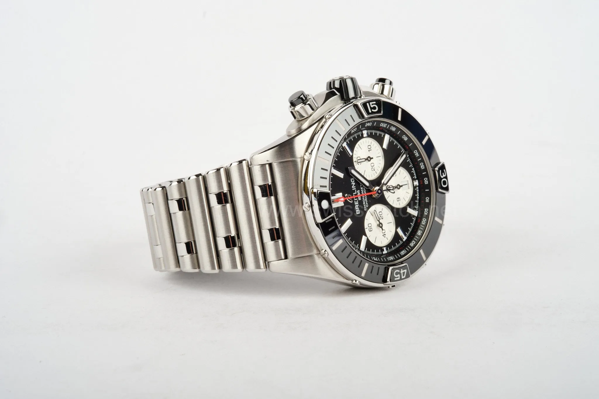 Breitling SUPER CHRONOMAT B01 44 Rouleaux Strap & Bracelet