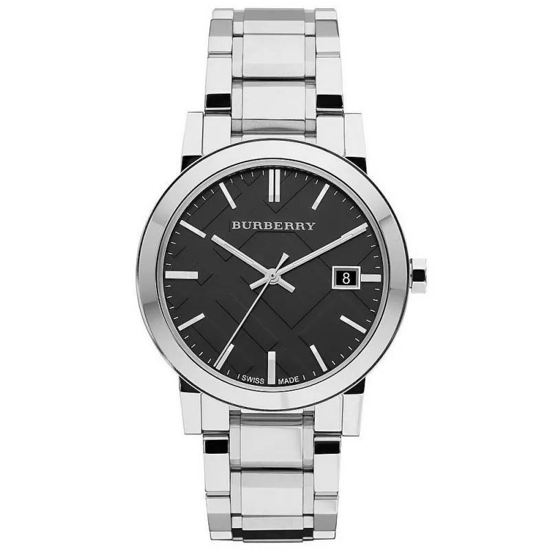 Burberry BU9001 The City Black Steel 38mm Watch