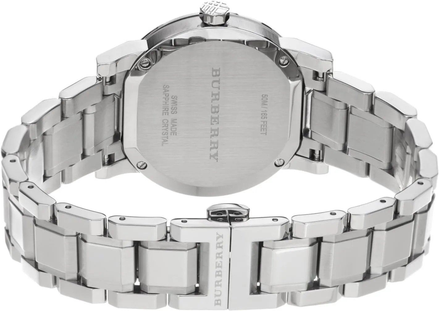 Burberry BU9100 Ladies The City Silver 34mm Watch