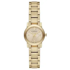 Burberry BU9227 Ladies The City Gold 26mm Watch