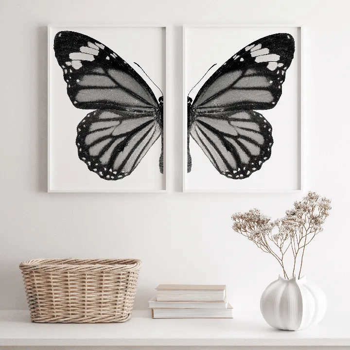 Butterfly Left Art Print