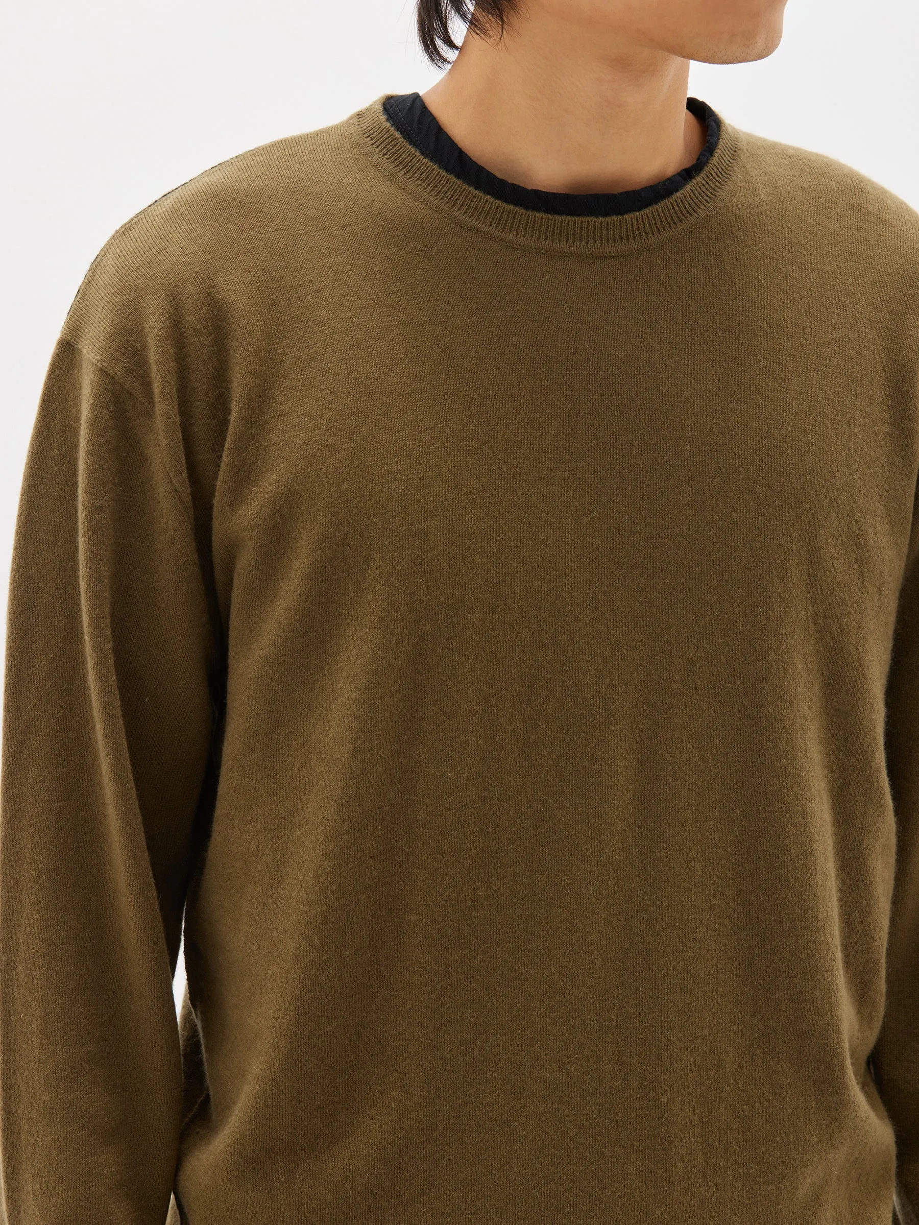 classic wool cashmere knit