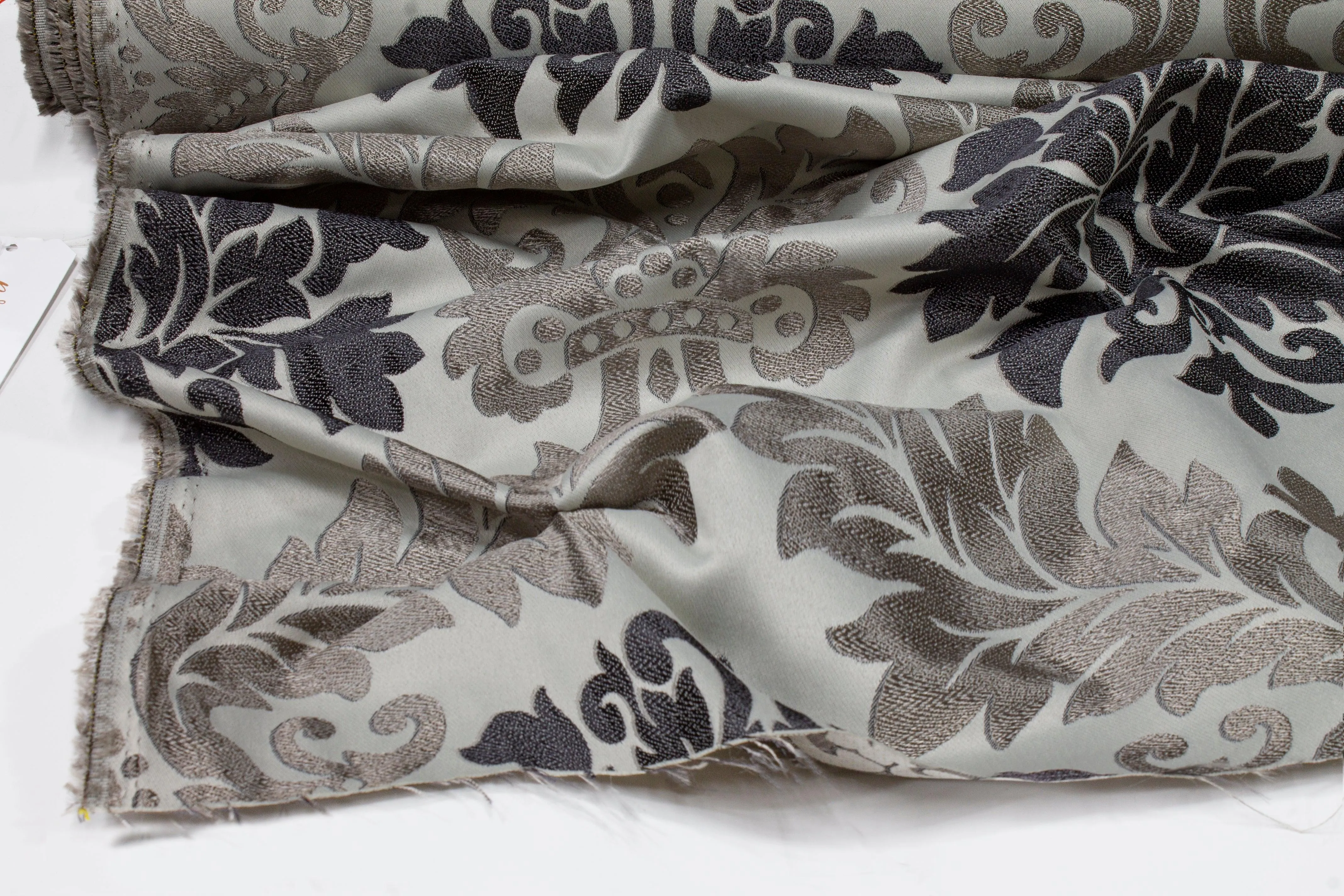 Damask Brocade - Gray