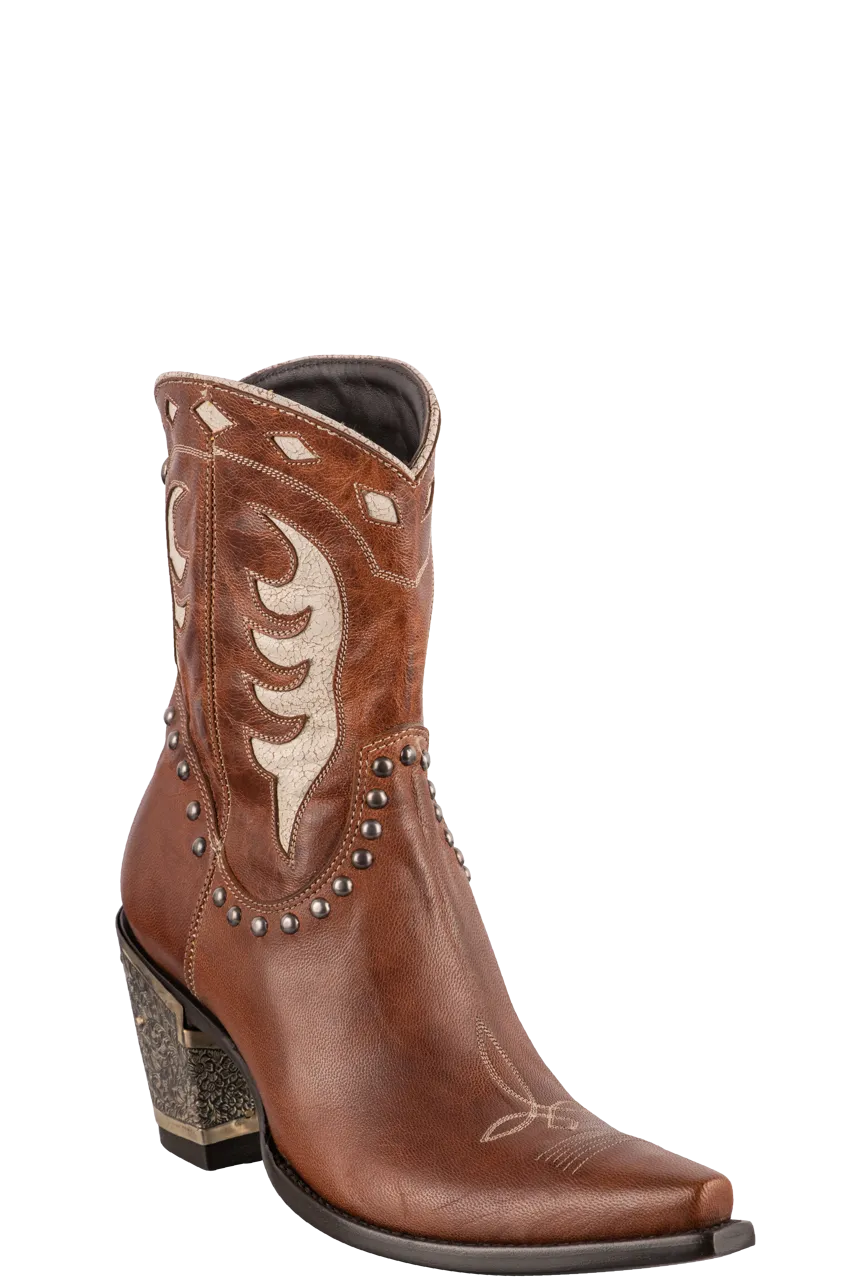 Double D Ranch by Old Gringo Women's Cattleman Boots - Brown