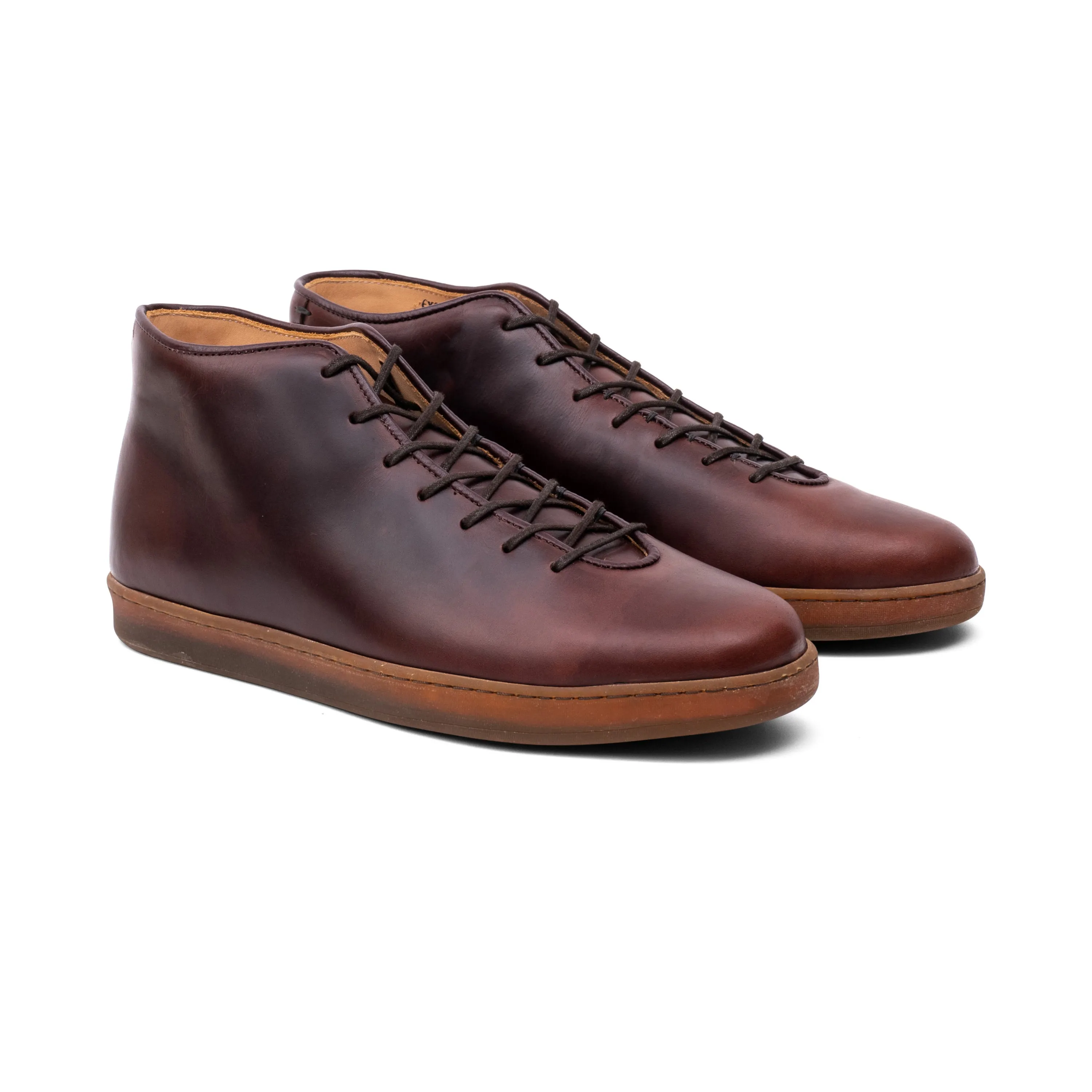 Everdon Wholecut Mid - Horween Brown Chromexcel