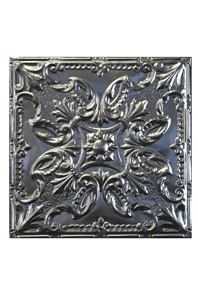 Floral Tin Tile