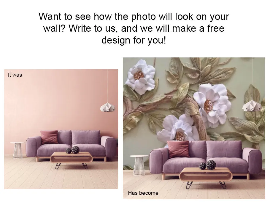 Floral wallpaper flower wall mural, rose wallpaper butterfly wallpaper peel and stick vinyl wall decals daisy wallpaper botanical wallpaper