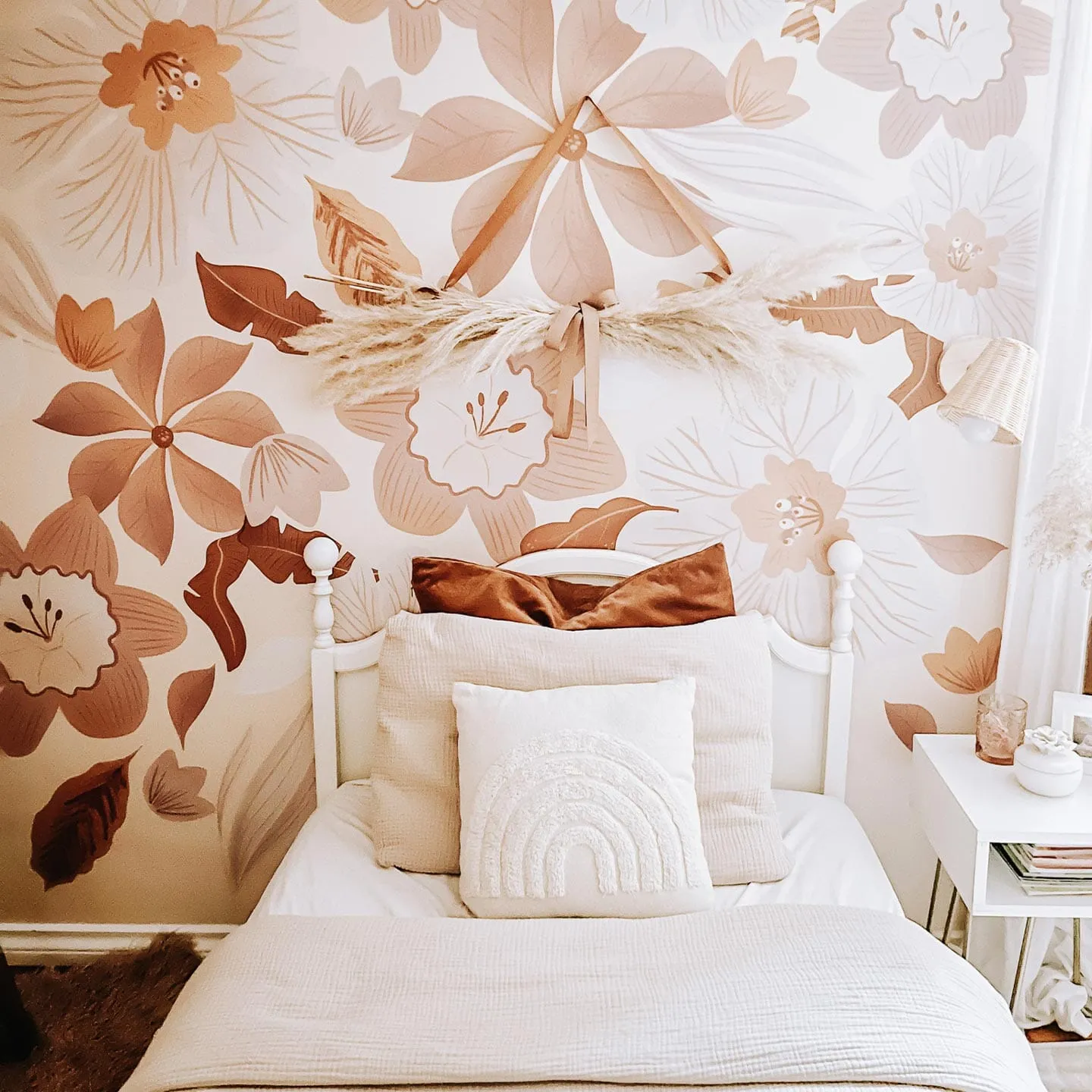 Island Flower Wall Decals