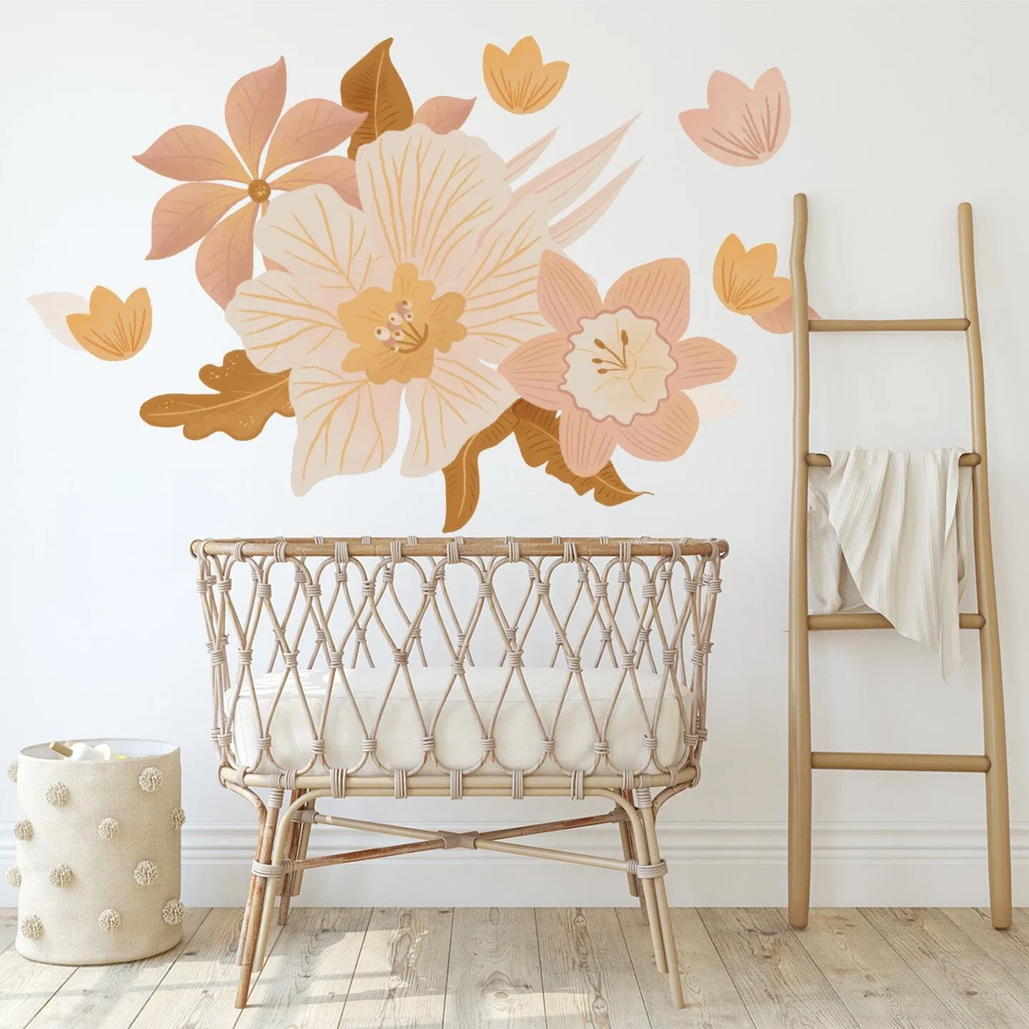 Island Flower Wall Decals