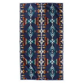 JACQUARD BEACH TOWEL - DIAMOND PEAK