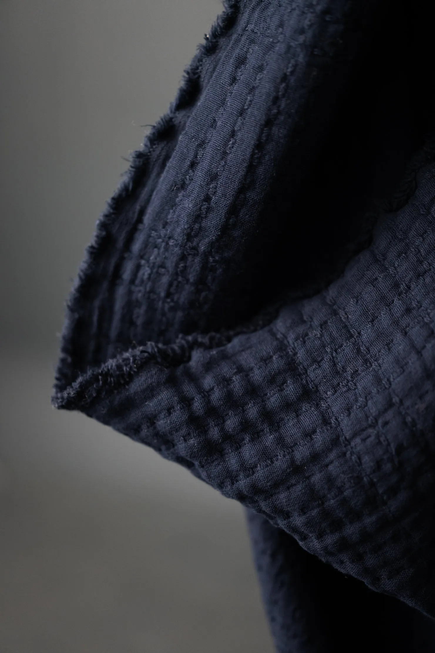 Jacquard Cotton / Soft Stitch / Navy