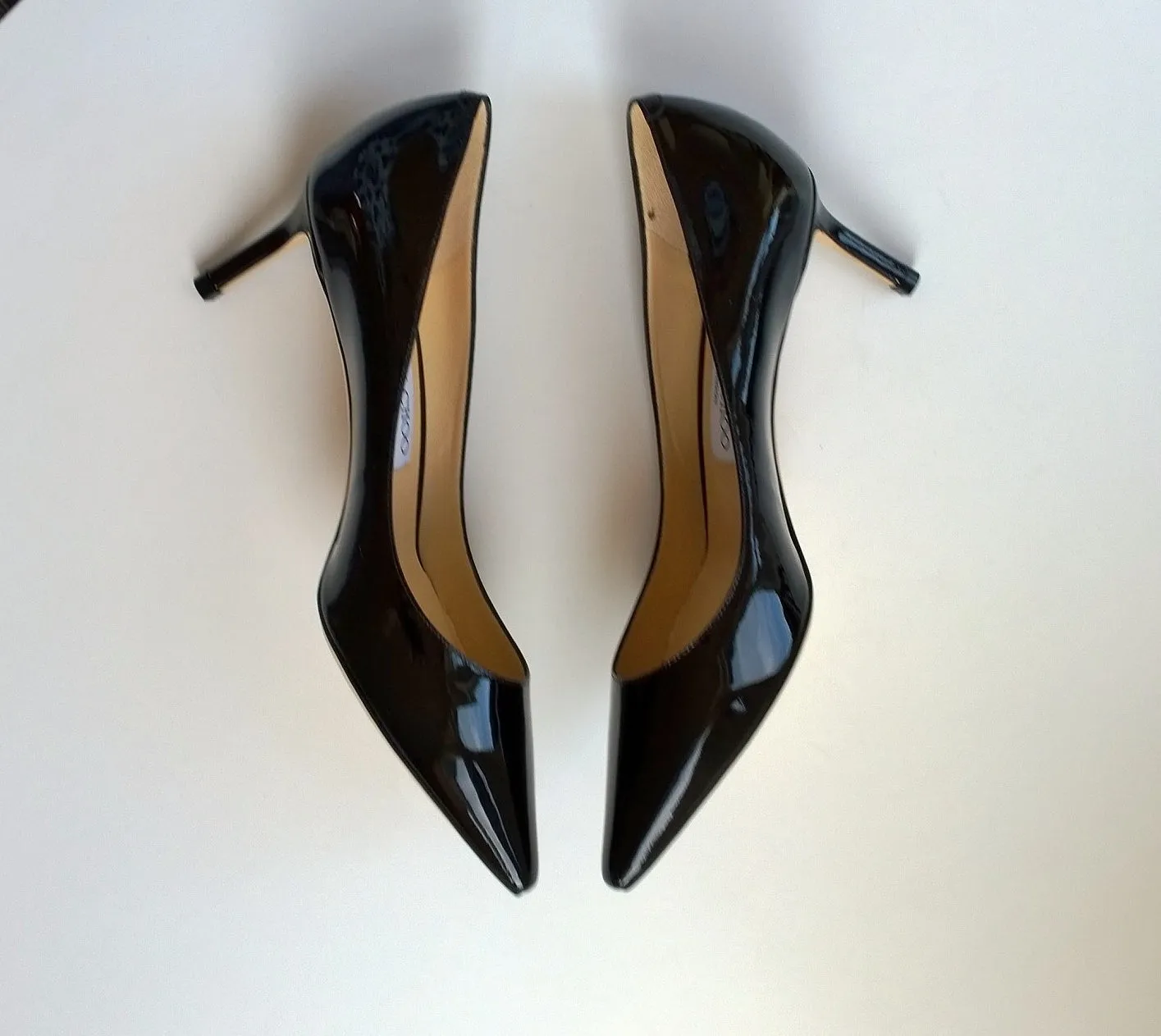 Jimmy Choo Romy 60 Black Patent Heels  sale pumps