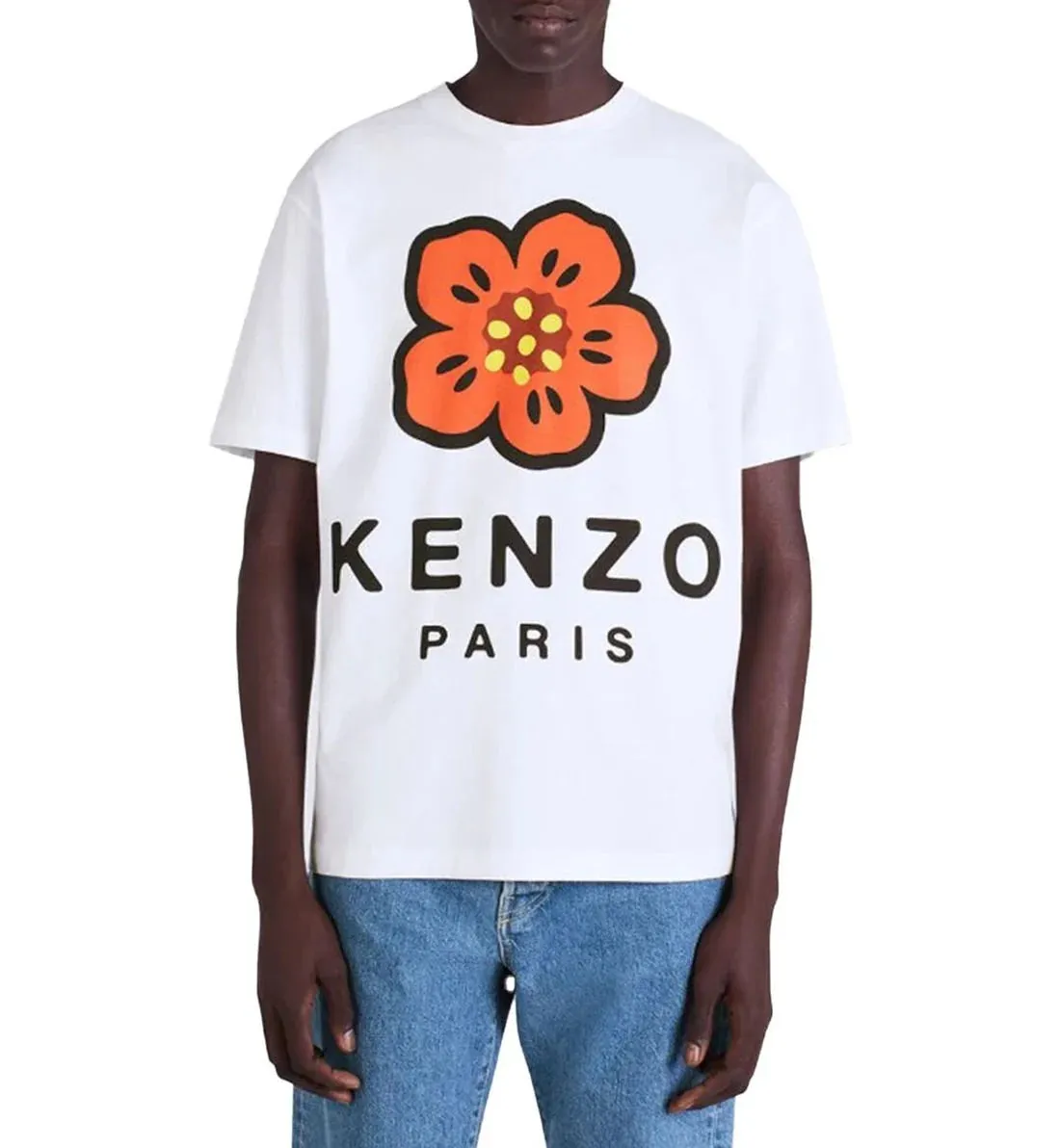 Kenzo Paris Seasonal Logo Classic T-Shirt White