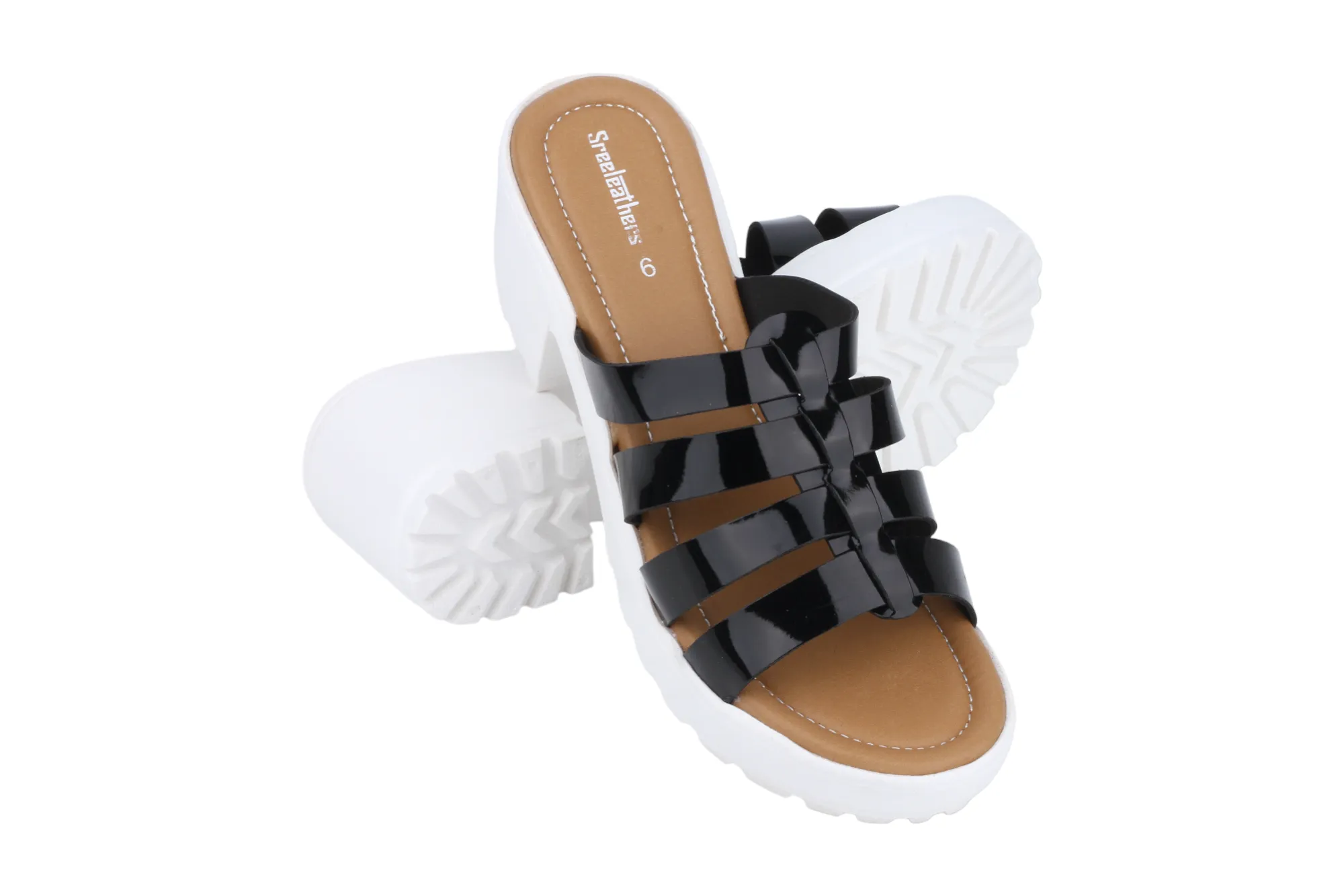 LADIES FANCY HEEL CHAPPAL 57768