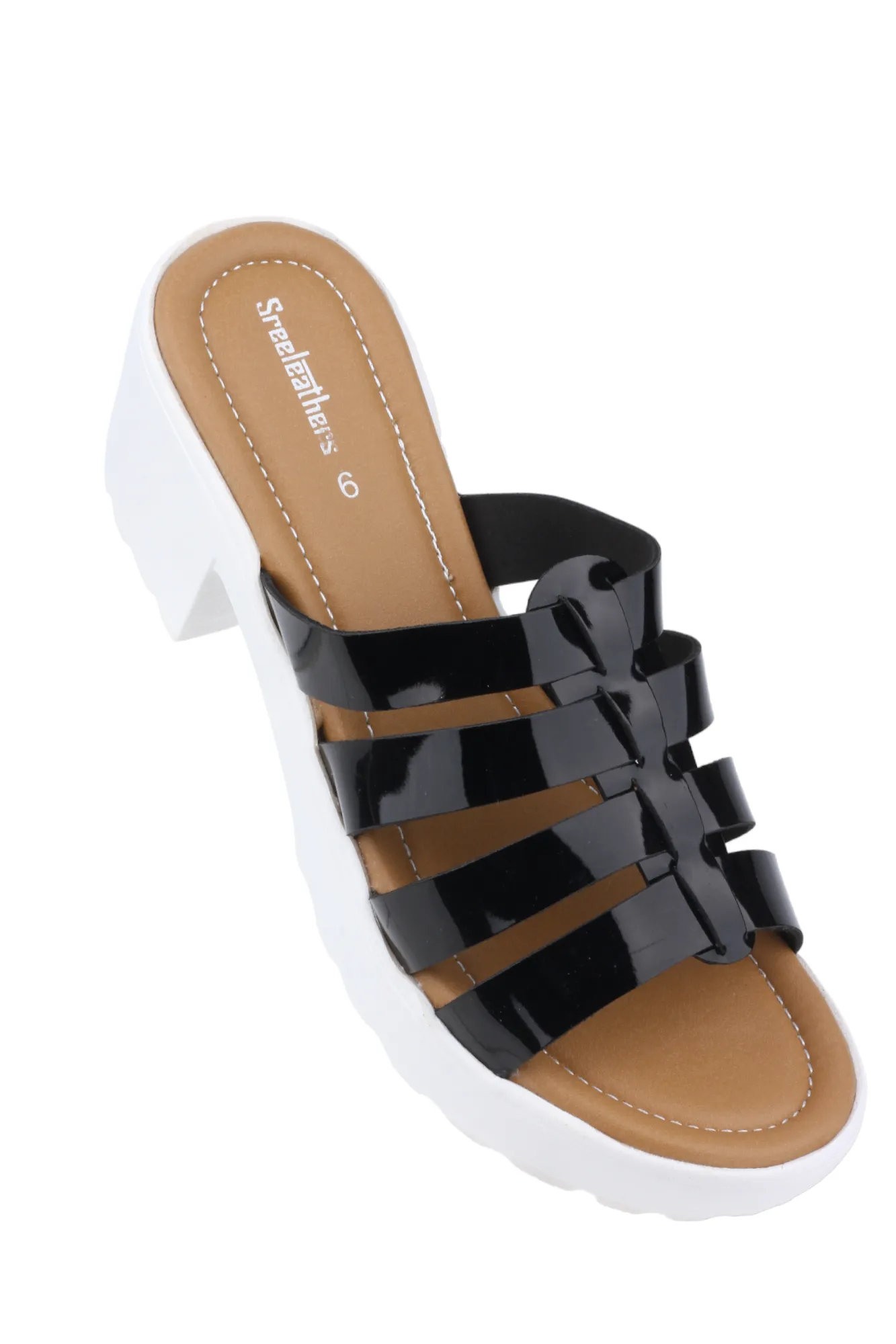 LADIES FANCY HEEL CHAPPAL 57768