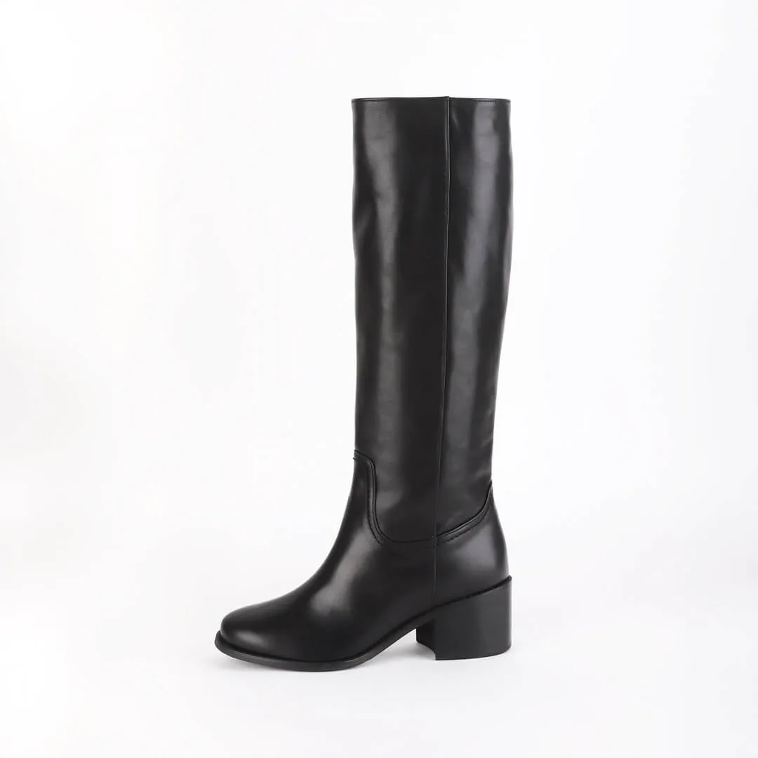 MAEVE - leather knee boot