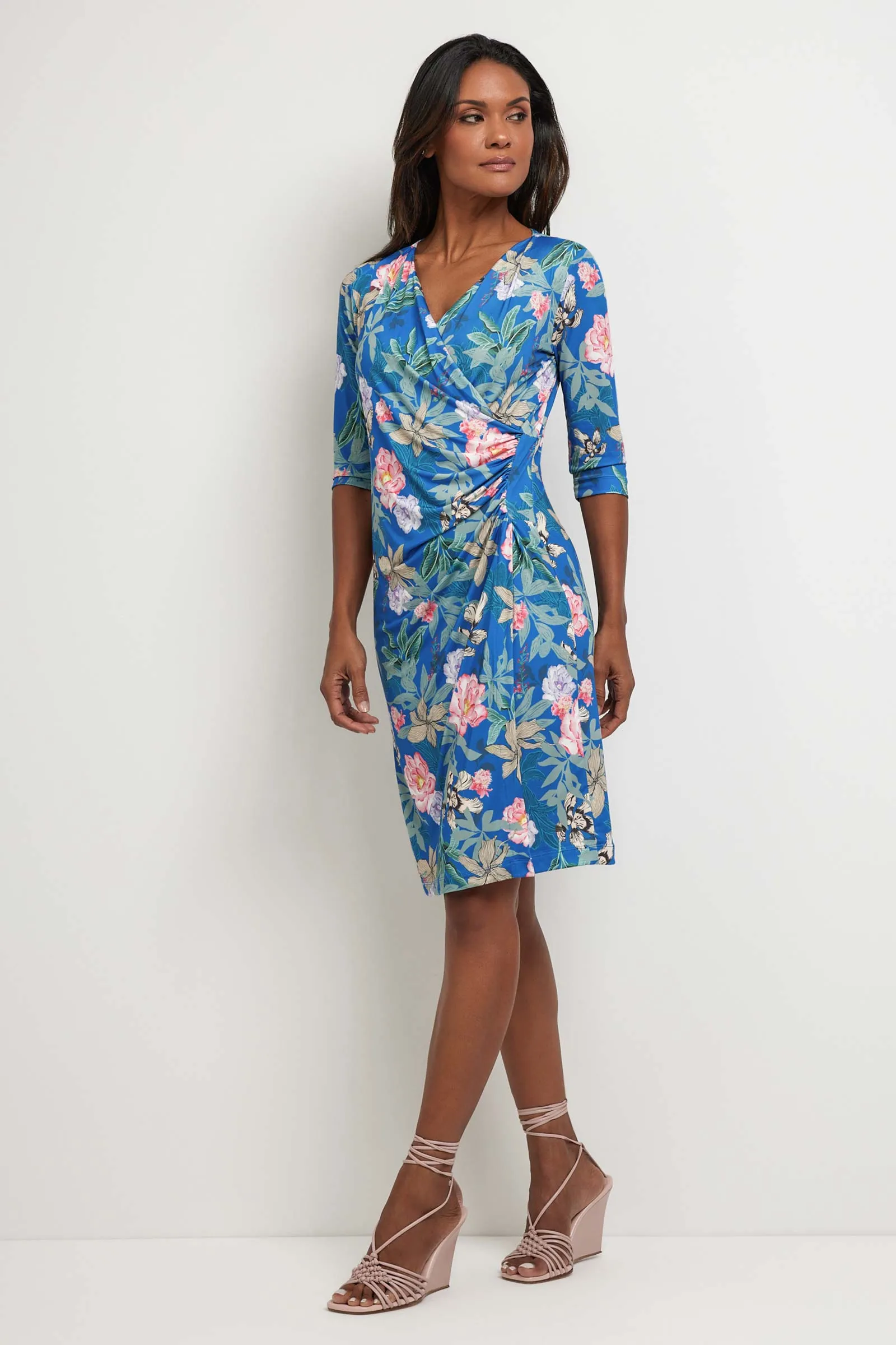 Marine Printed Dress