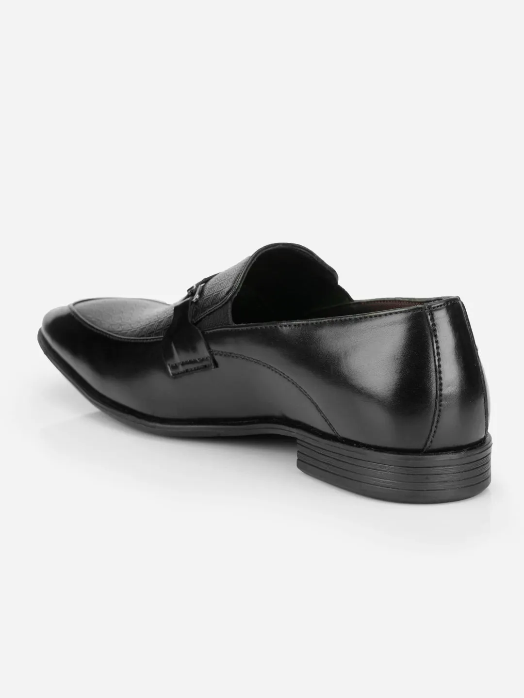 Men's Black Regular Toe Slip On Formal (IX2032)