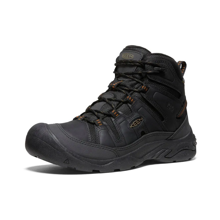 Men's Circadia Waterproof Boot  |  Black/Curry