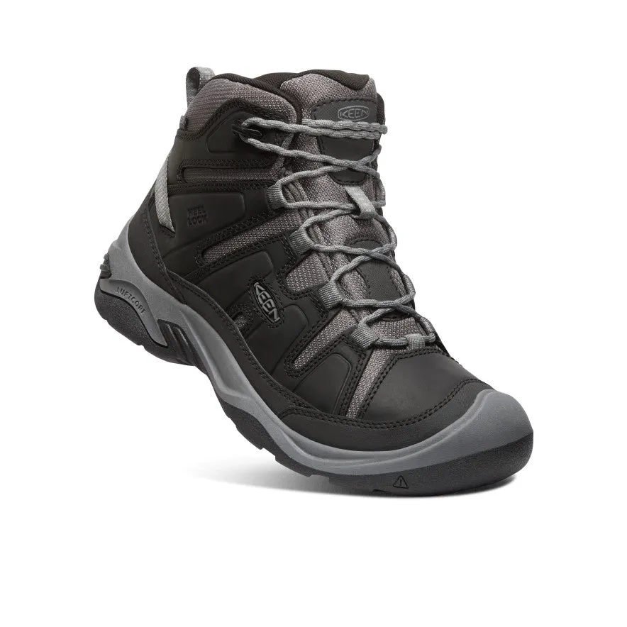 Men's Circadia Waterproof Boot  |  Black/Steel Grey