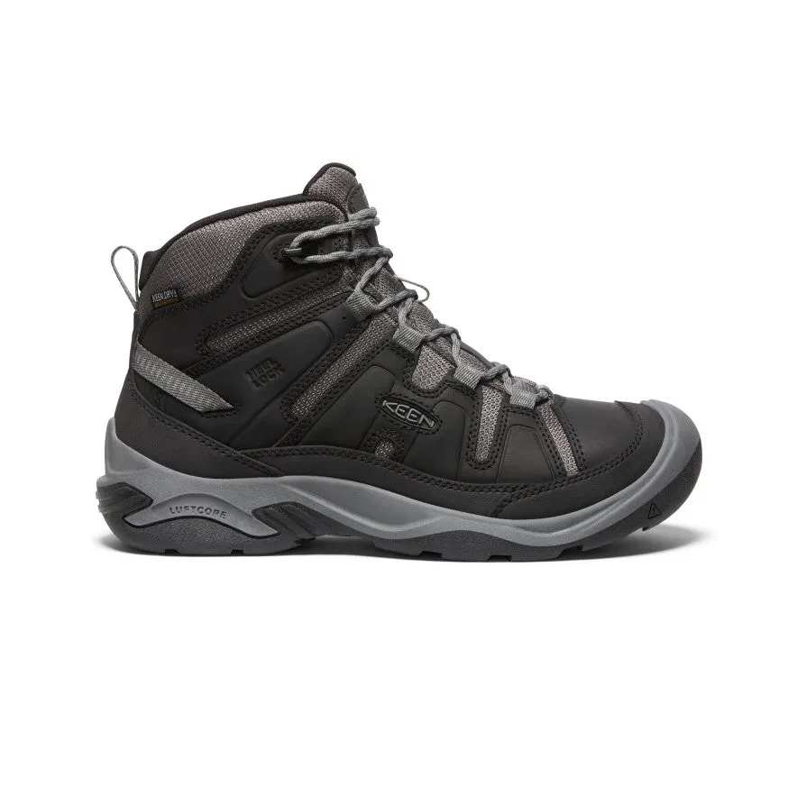 Men's Circadia Waterproof Boot  |  Black/Steel Grey