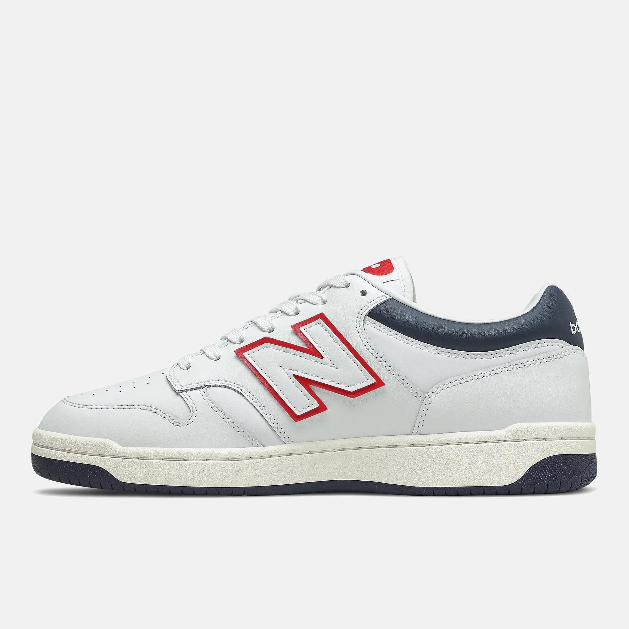 New Balance Mens Basket Ball Fashion Trainers - White / Red