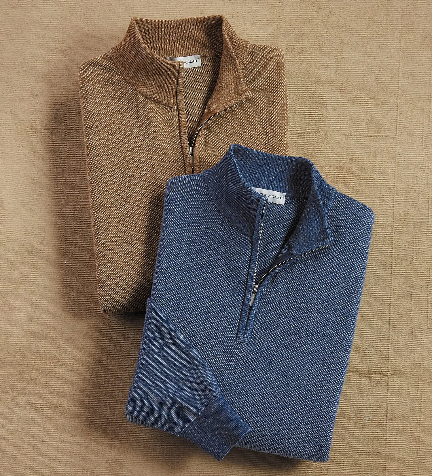 Peter Millar Quarter-Zip Breaker Sweater