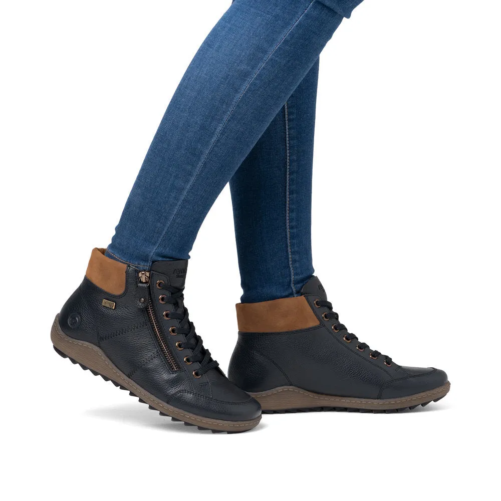 REMONTE R1457 ANKLE BOOT NAVY