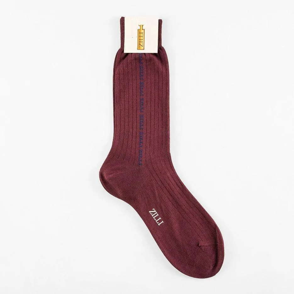 Ribbed Mid-Calf Socks