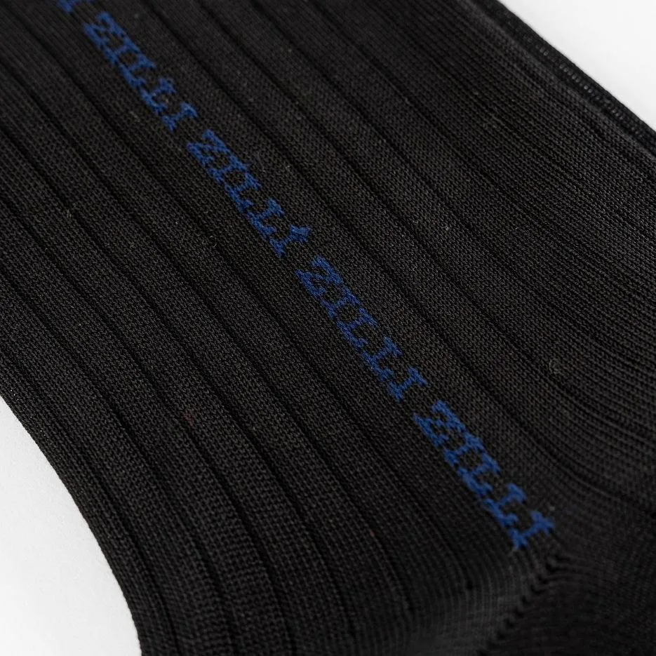 Ribbed Mid-Calf Socks