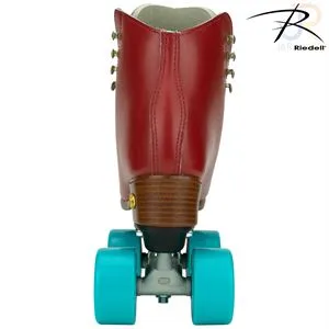 Riedell Crew Roller Skates - Crimson Red