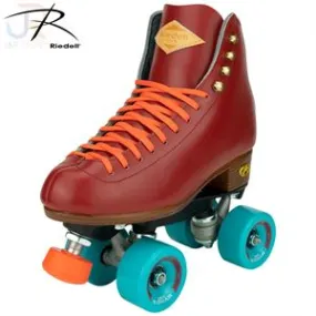 Riedell Crew Roller Skates - Crimson Red