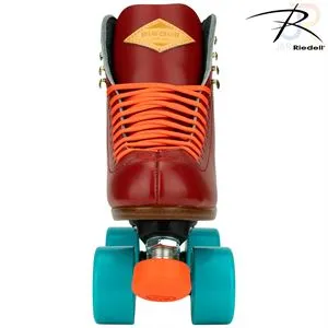 Riedell Crew Roller Skates - Crimson Red