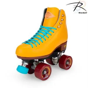 Riedell Crew Roller Skates - Turmeric Yellow