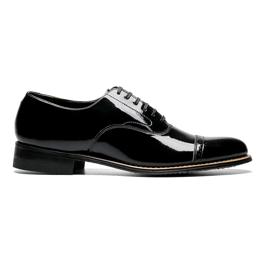 Stacy Adams Concorde Black Patent Lace-Up