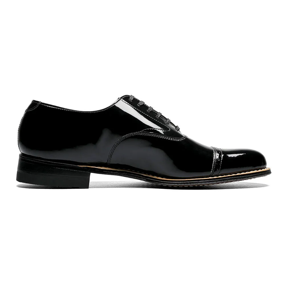 Stacy Adams Concorde Black Patent Lace-Up