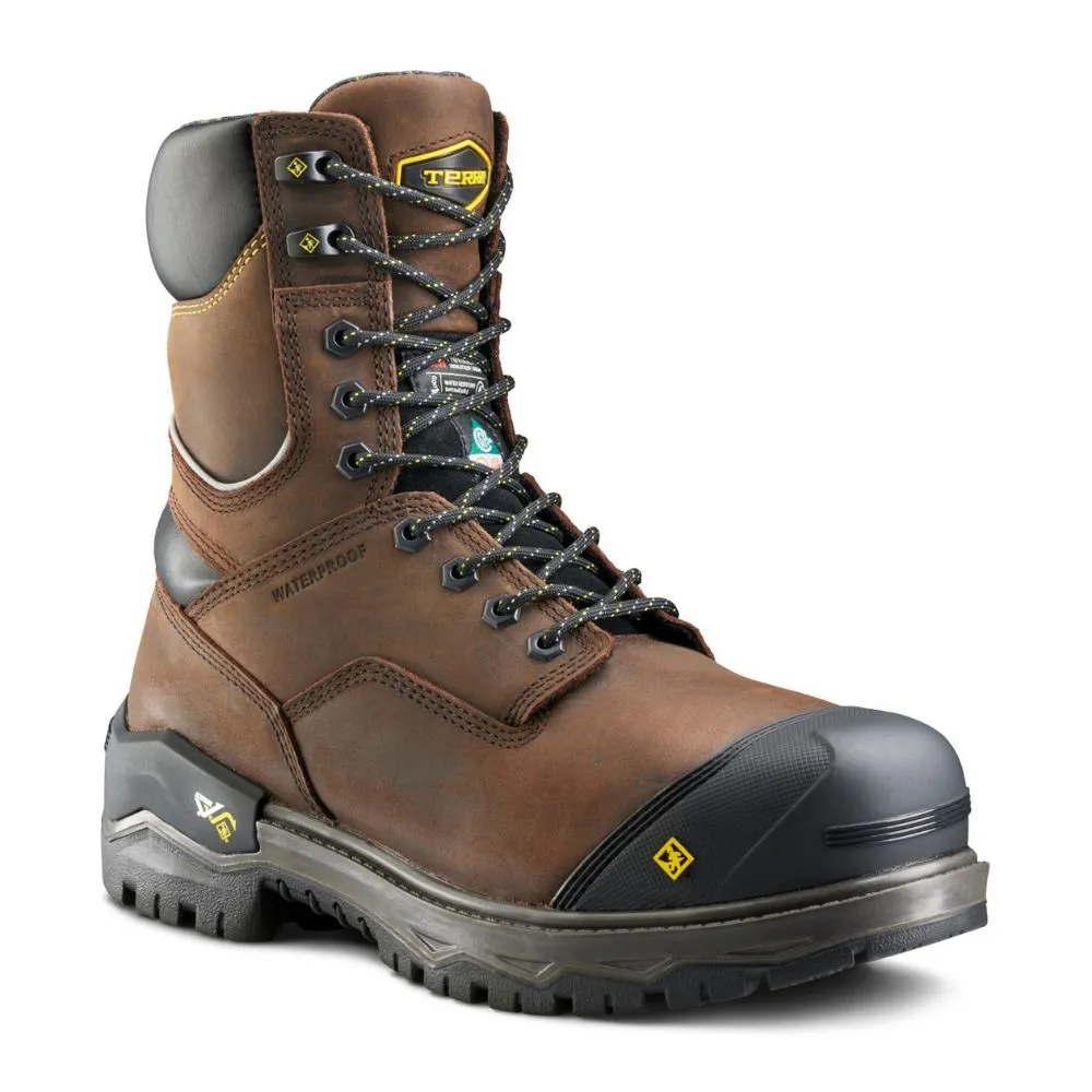 Terra Gantry LXI Men's 8" 400g Insulated Composite Toe Work Safety CSA Boot TR0A8398DBX - Brown