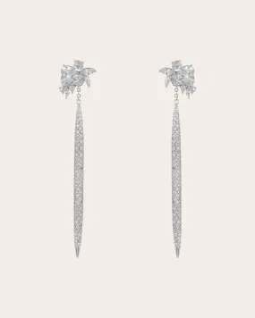 The Daring Bride earrings - sterling silver