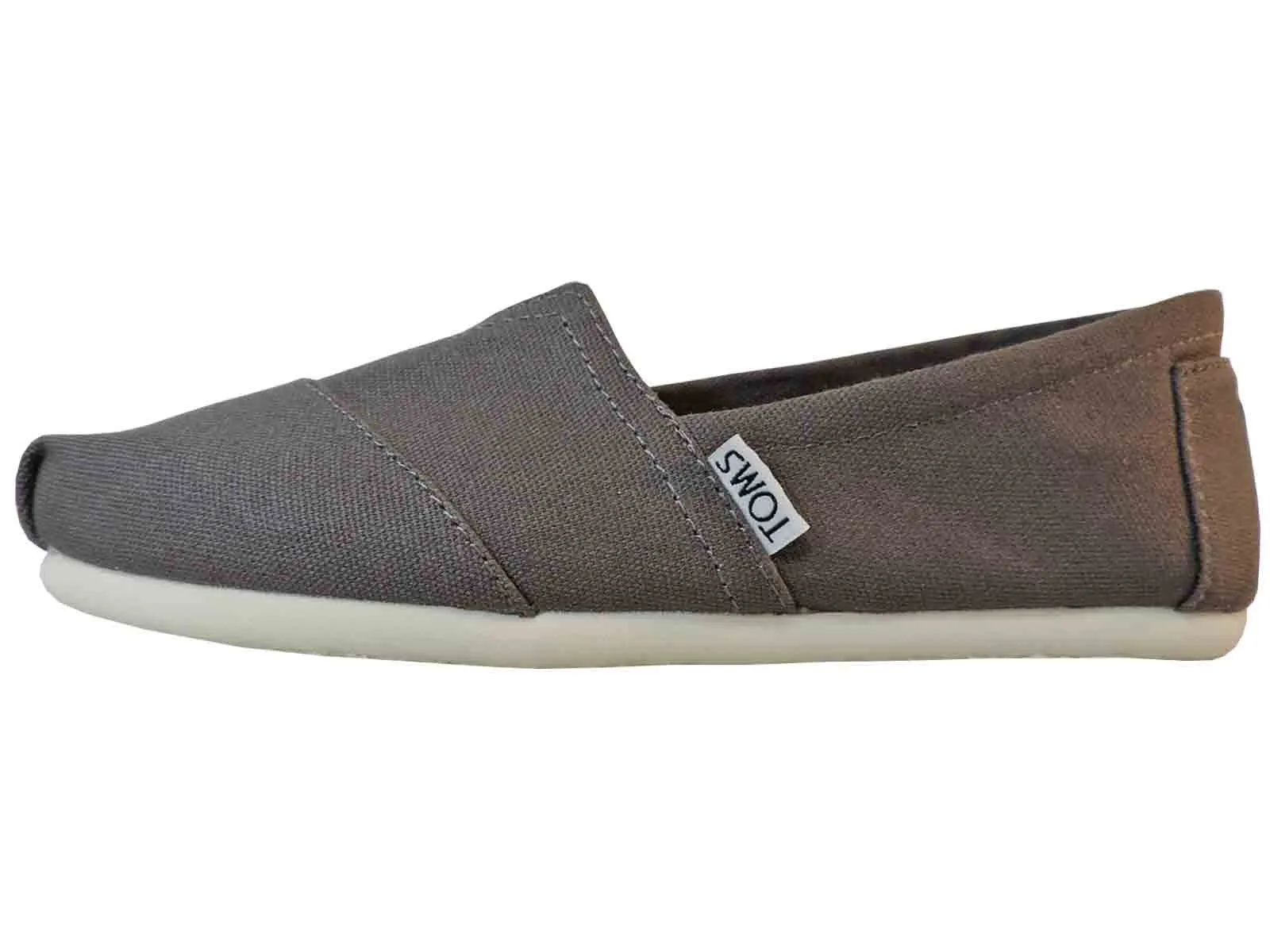 Toms women's Classic Grey Canvas Slip On