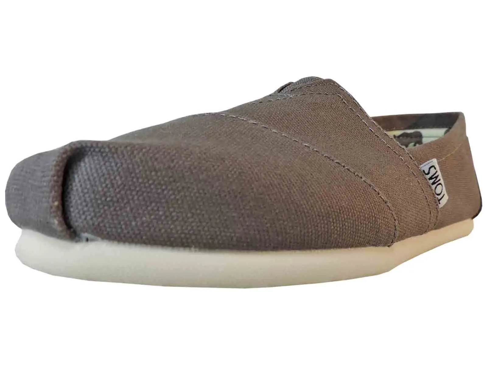 Toms women's Classic Grey Canvas Slip On